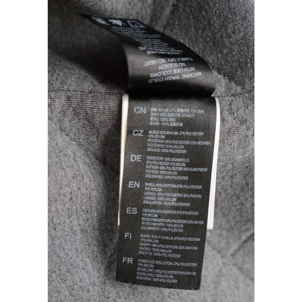 Men's Kuhl Projekt Insulated Kollusion Brown Quilt Lined Zip Up Coat Jacket Sz L - Picture 13 of 14